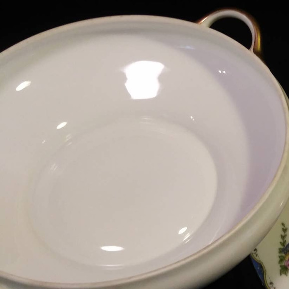 Antique Replacement China 1920s Noritake Round Covered Vegetable Bowl in Mariana - Picture 14 of 15